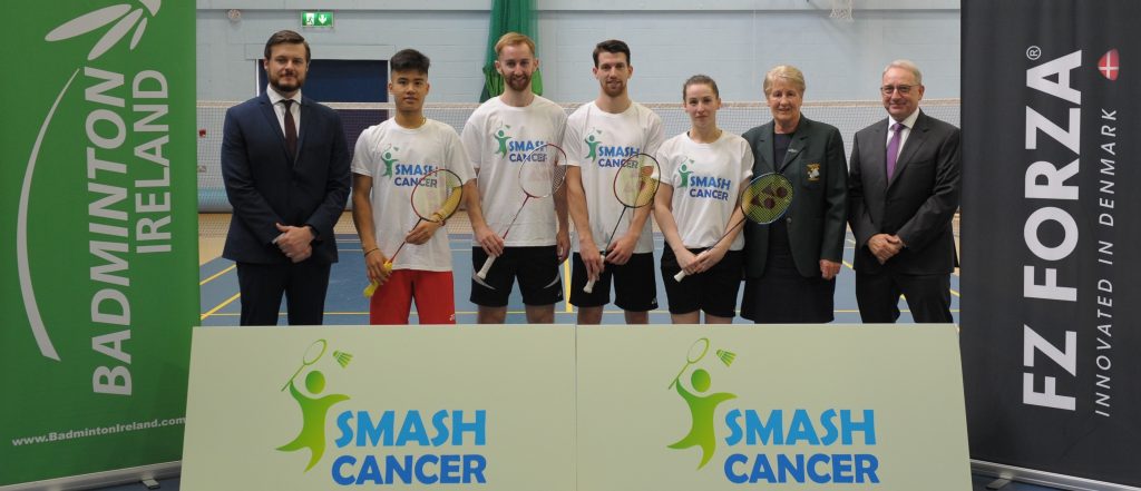 Badminton Ireland Launch SMASH Cancer Campaign